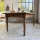 Walnut bistro farmhouse table 180cm