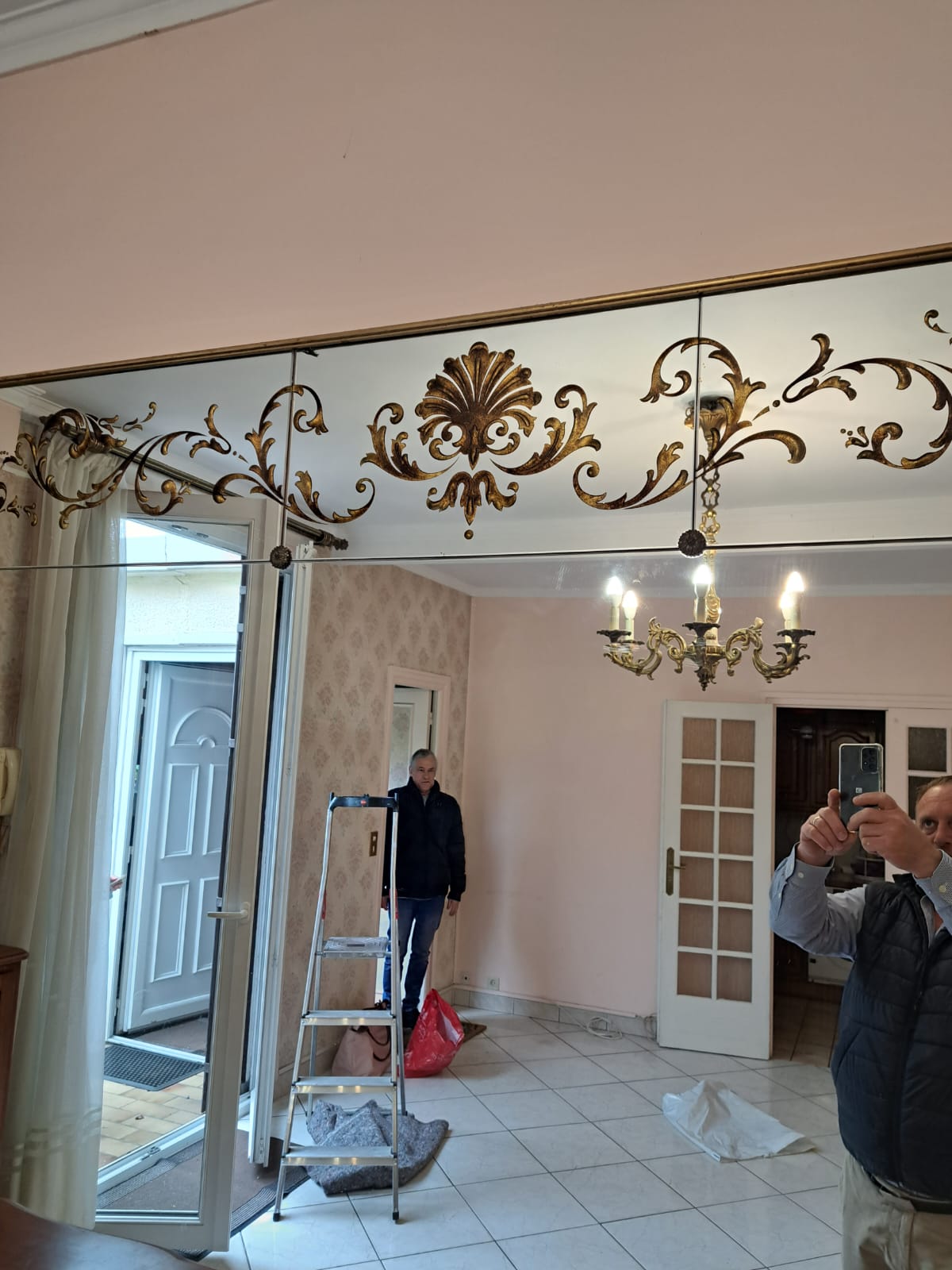 Bistro mirror 236x120cm