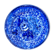 Old deep blue plate Villeroy &,Boch