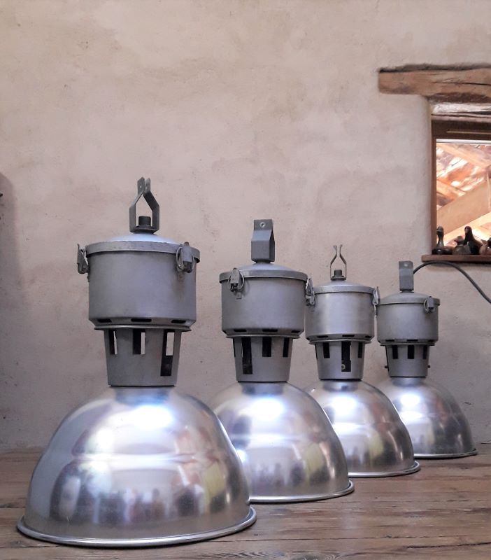 Set of 4 industrial suspensions XX°