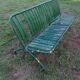 Folding bench 1950s René Malaval