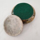 Marble stone box / candy box diameter 14cm