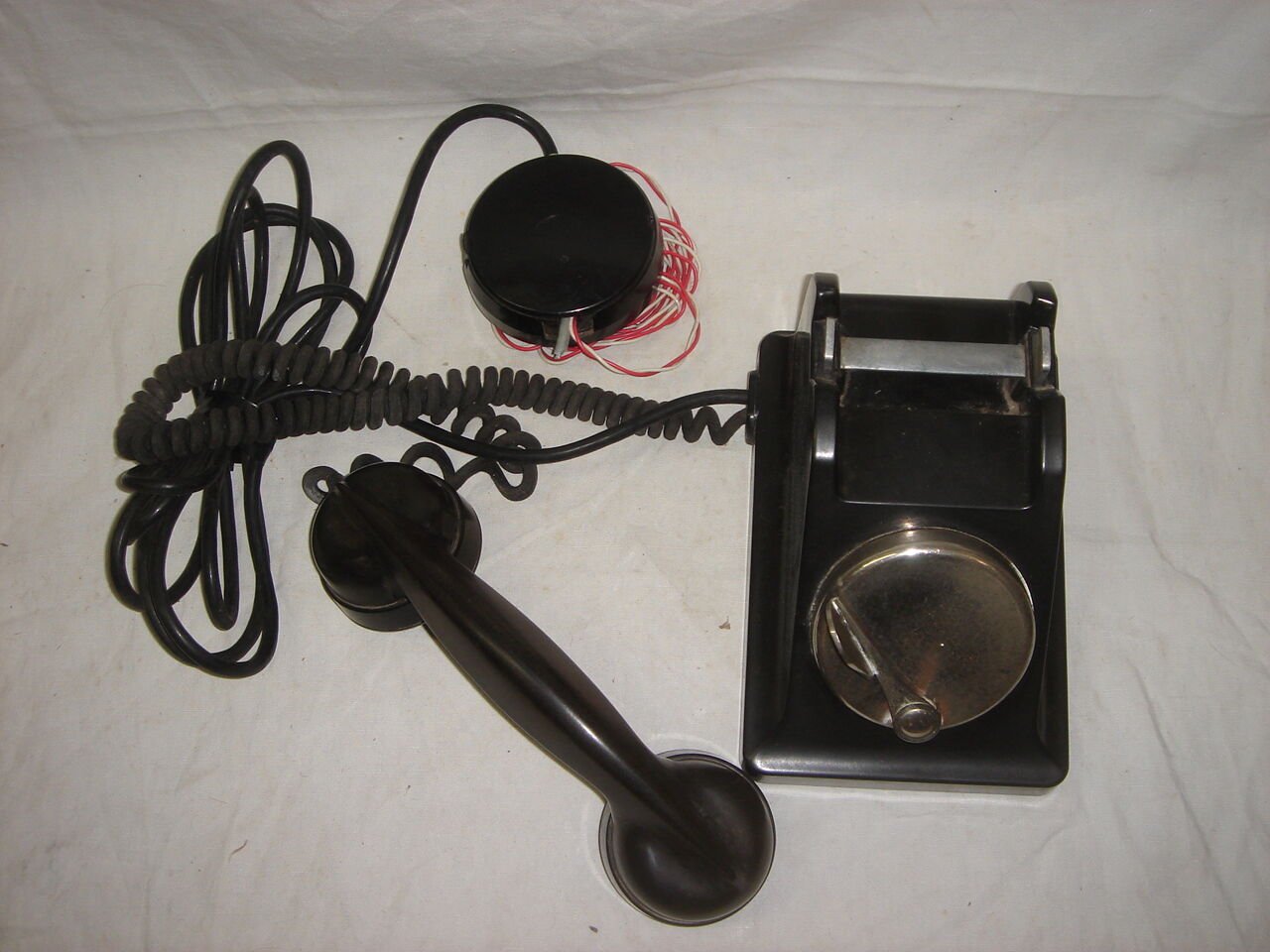 Telephone bakelite, 1940 model sncf u43
