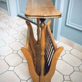 Vintage tablet magazine holder