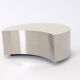 Table basse contemporaine artisanale en laminé, Collection Luna Fusión