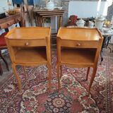 Pair of niche bedside tables