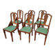 6 Art Nouveau chairs 1910
