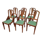 6 Art Nouveau chairs 1910
