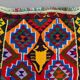 Turkish kilim runner 295x90 cm, vintage kelim rug, eagles and scorpions 2513