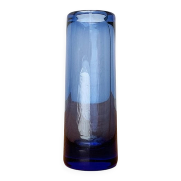Vase en verre de la série Labrador danoise du milieu du siècle par Per Lütken pour Holmegaard, années 1950