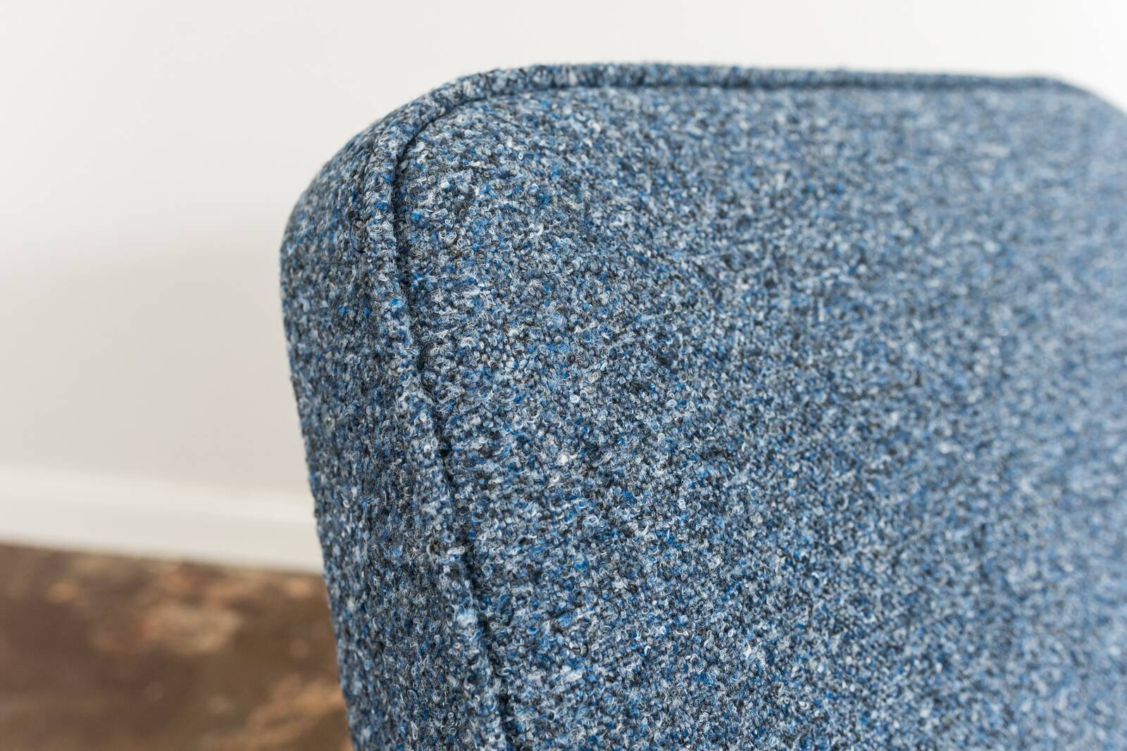 Pair of Mid-Century Blue Armchairs GFM 300-192, 1960's