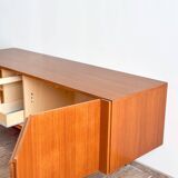 Buffet Mid-Century, modèle B20 en teck par Dieter Waeckerlin pour Behr, ann