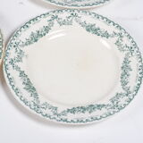 Set de 9 assiettes à dessert Longwy