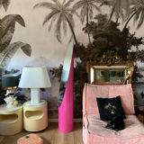 Vintage pink lipstick mirror