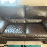 Leather couch