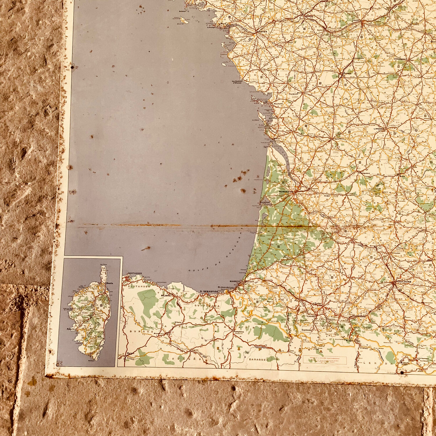 CARTE ROUTIÈRE ANCIENNE Michelin N 44 MONTPELLIER EUR 12,00 - PicClick FR