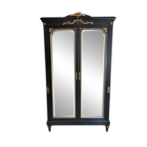 armoire ancienne patinée - louis xvi