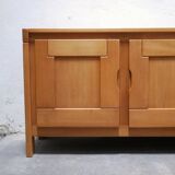 Vintage elm sideboard by Maison Regain editions