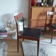 Teckla Scandinavian 4-chair series in vintage teak