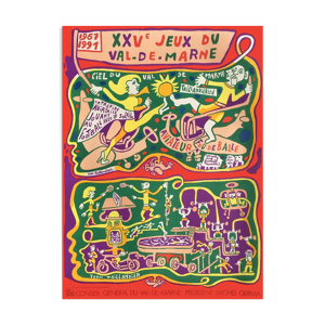 Affiche Yvon Taillandier 1991