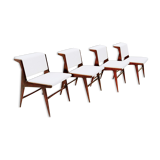 Set of 4 Mid Century Modern Italian Chairs
