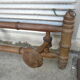 bamboo coat holder Napoleon III 4 hooks