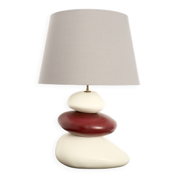 Decorative lamp François Chatain Pebble lamp 1980