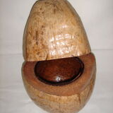 Ice bucket, naturalized coconut from 1970