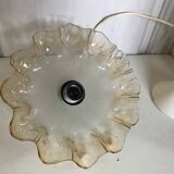 Vintage glass pendant lamp