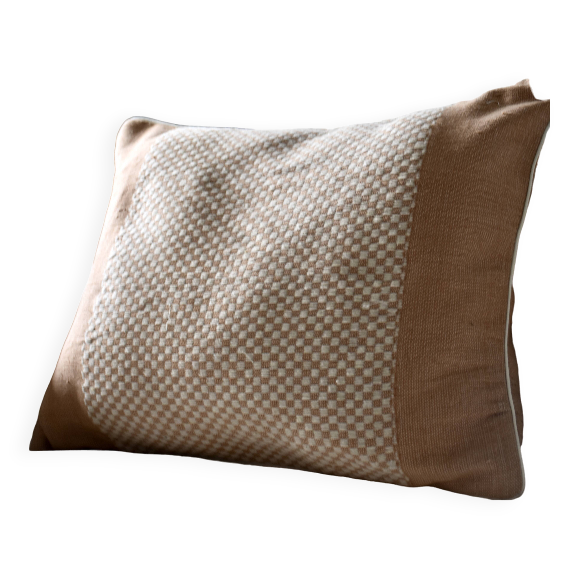 Pink Checkerboard Cushion (large)