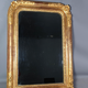 Mirror nineteenth century frame with doucine wood and stucco gilding gold leaf 75x56 cm SB