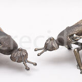 Paire de cendriers mouche
