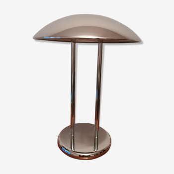 Lampe champignon chromée