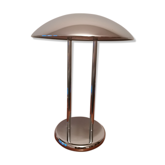 Chrome mushroom lamp