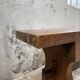 Paire de bancs noyer 1900