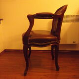 Leather armchair