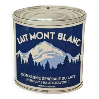 Mont blanc enameled plaque