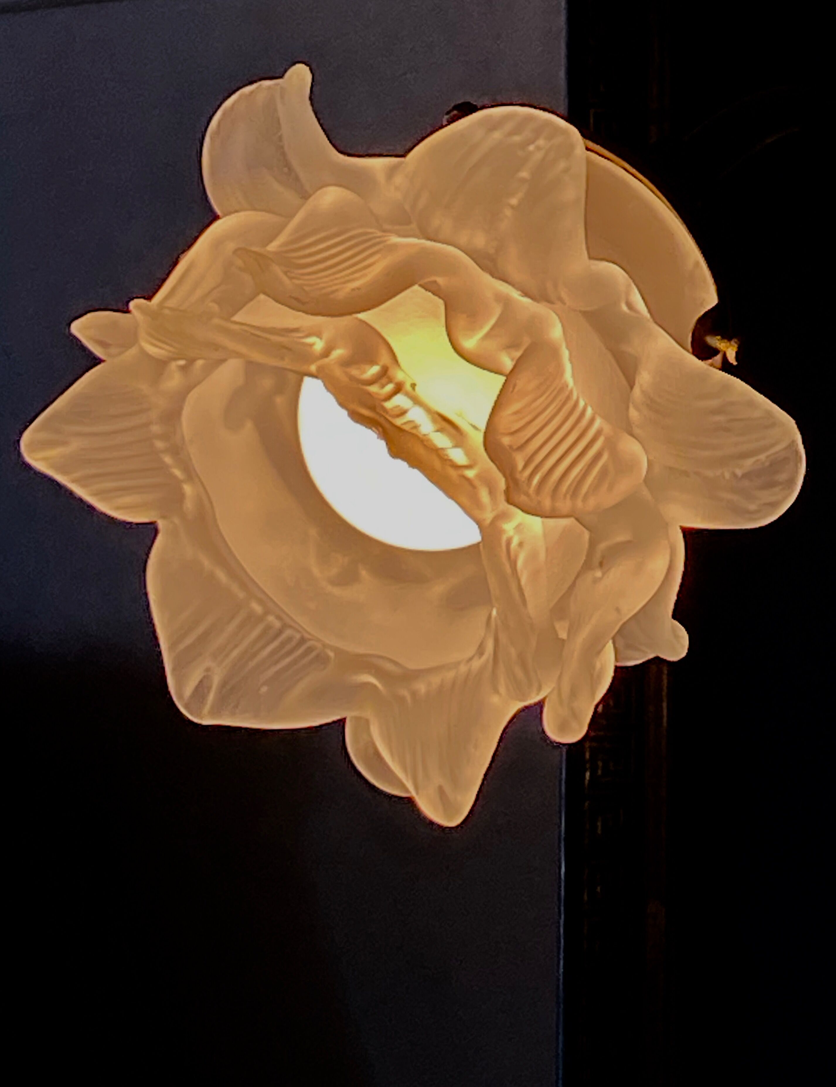 Wall lamp "flower" 30s
