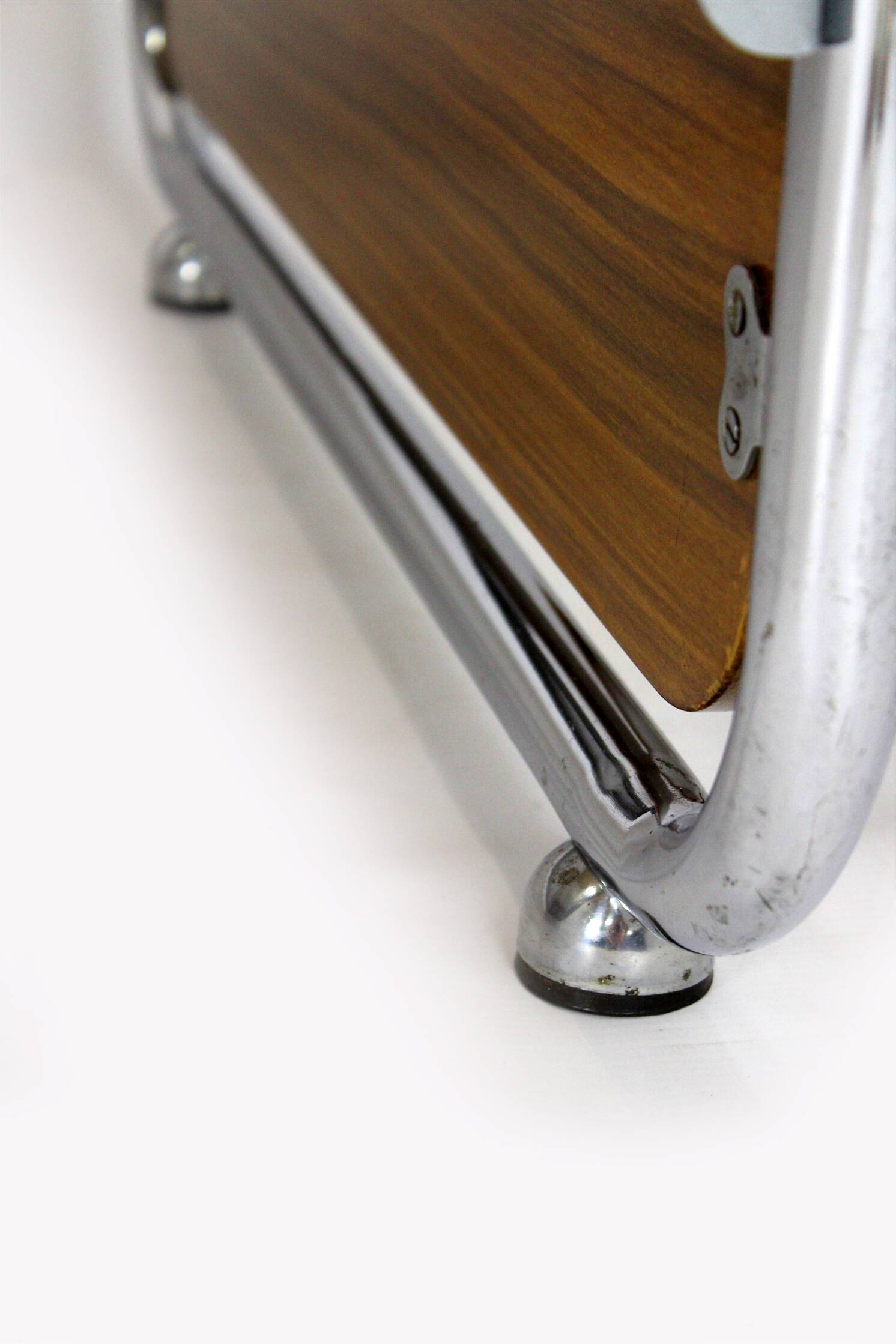 Lits en acier tubulaire Bauhaus, années 1940, lot de 2