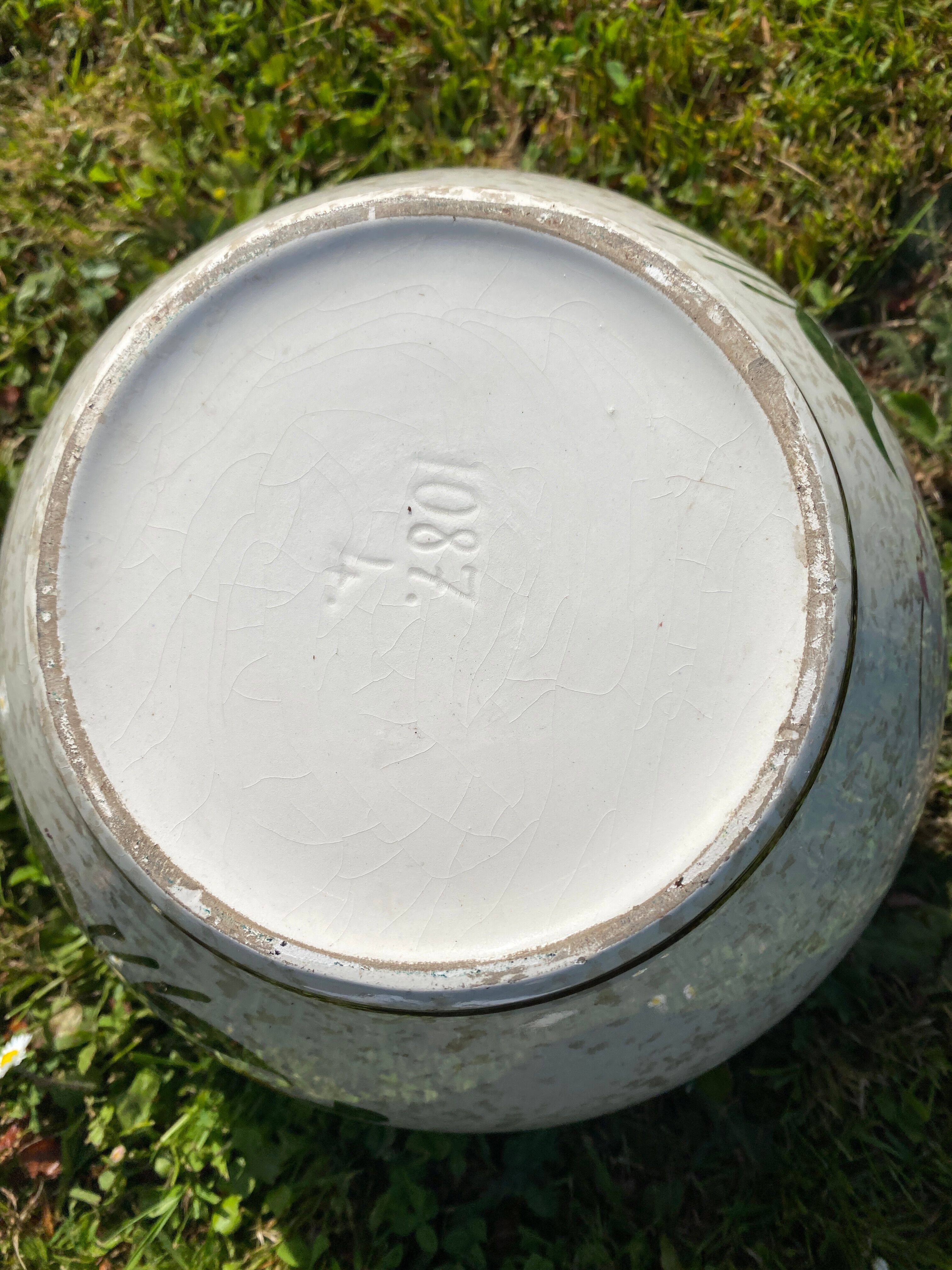Vintage longchamp floral pot pot cover