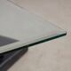 Italian Post-modern Glass Coffee Table for Bellato, 1980s