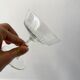 Lot de 10 coupes à champagne en verre cristallin années 50-60