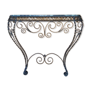 Console fer forgé