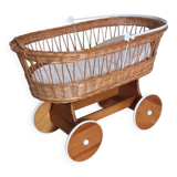Wicker cradle
