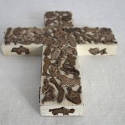 Milagro Cross by Estela Ogazon Religious Folk Art, Mexico