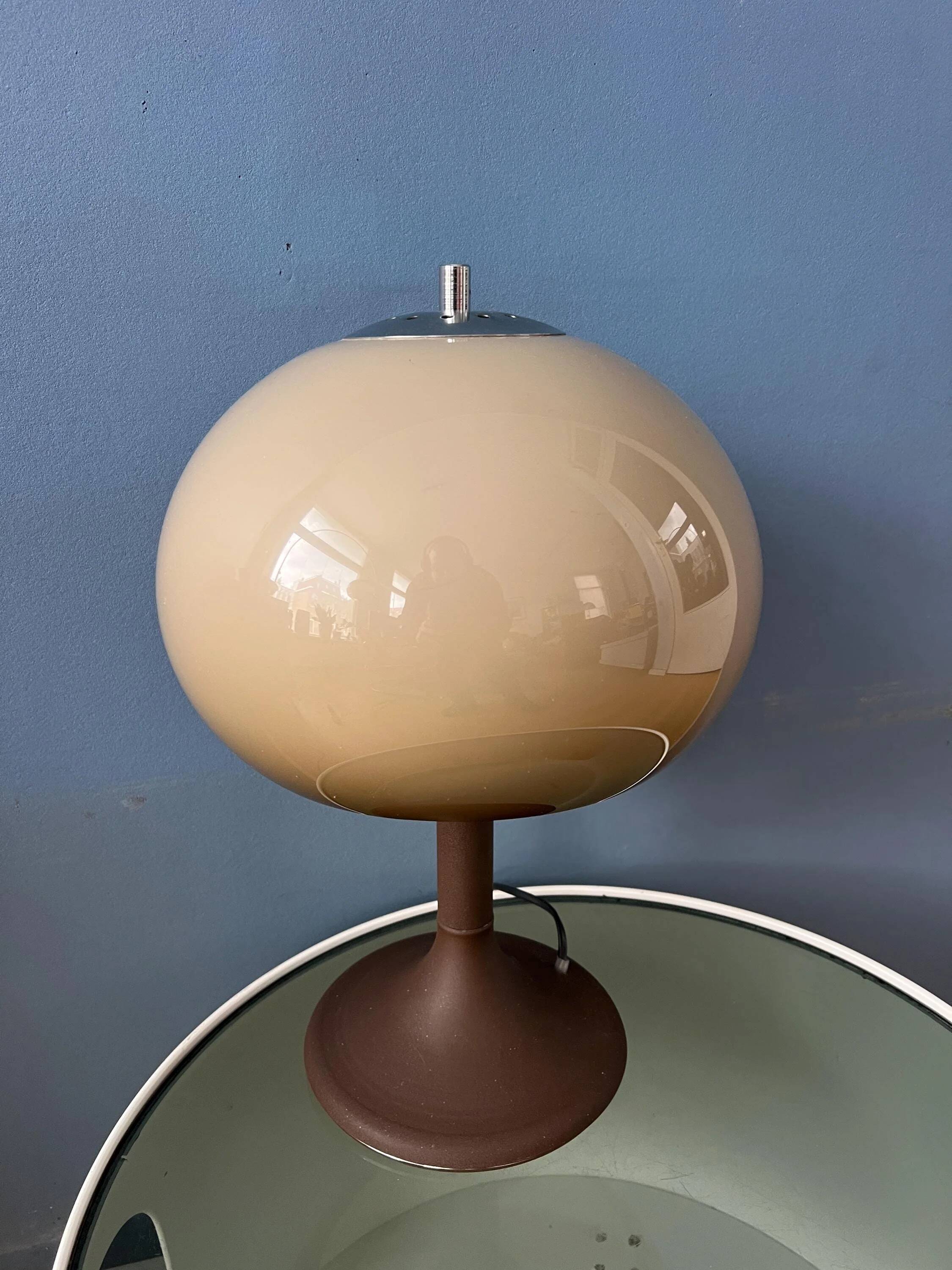 Lampe de table champignon vintage Mid-Century Herda Space Age