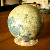 Globe "The Moon" Replogle Globes Inc. Chicago USA 1966