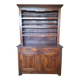 Two-body fruitwood dresser in provincial style, 18th century.