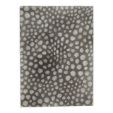 Dessin abstrait 3 noir et blanc au fusain