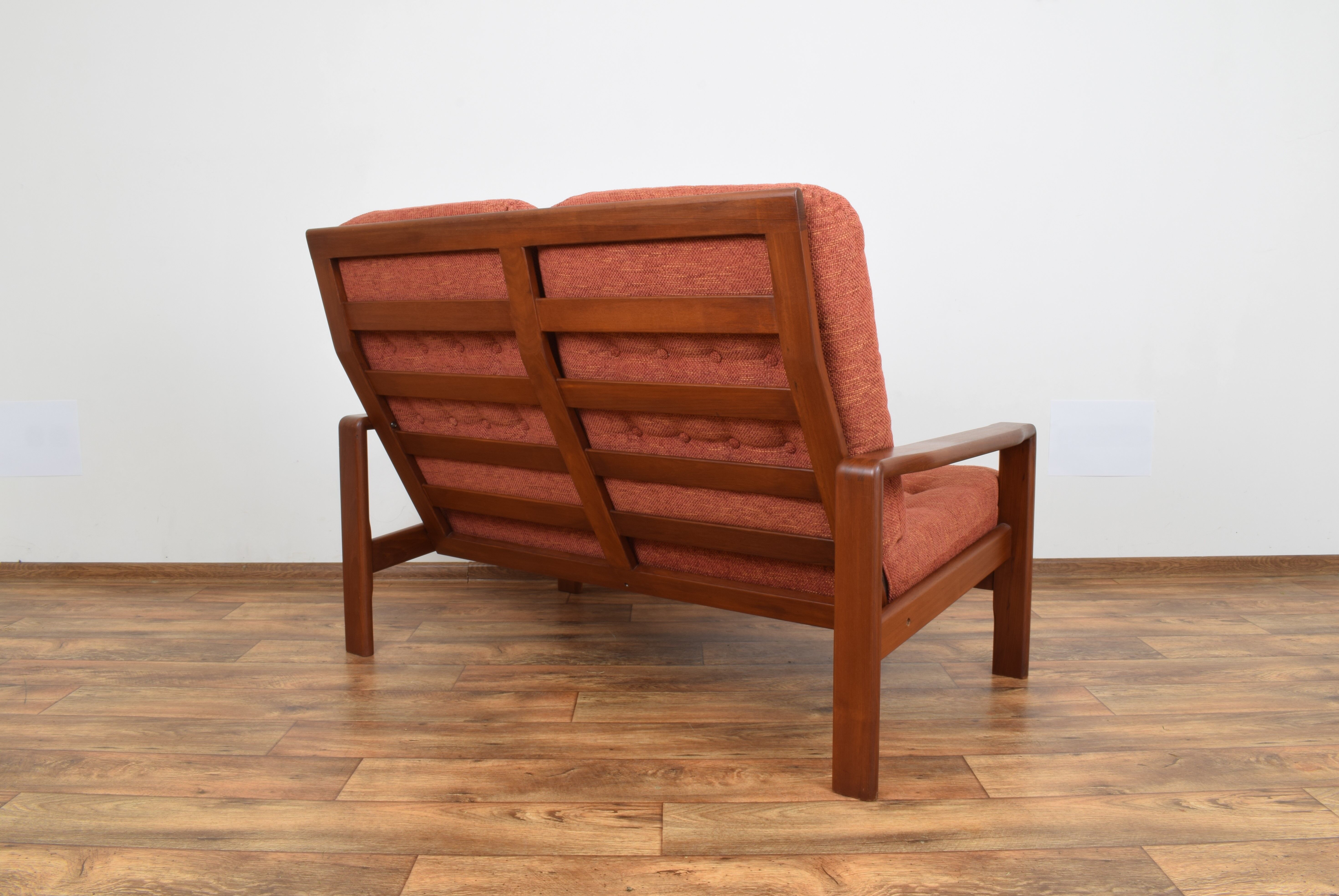Mid-century Danish teak sofa, 1960s